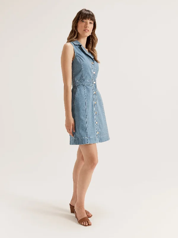 Charlize Denim Dress