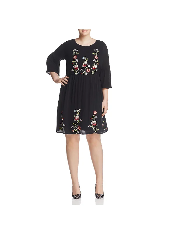 Womens Party 3/4 Sleeve Special Occasion Dress