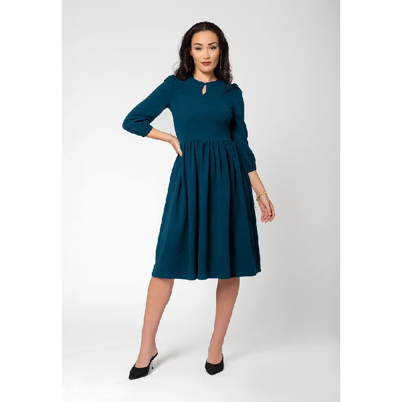 Leota Women's Iman Dress Blue Size S