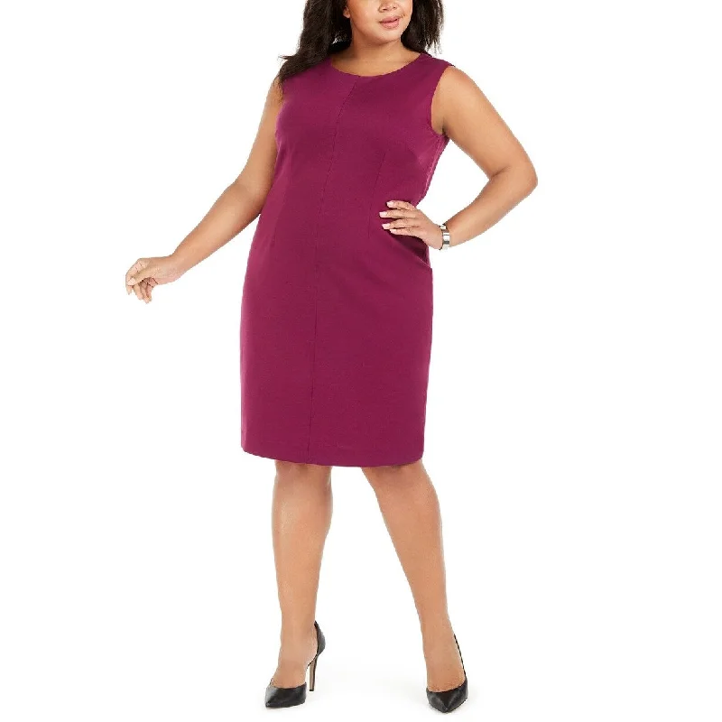 Nine West Women's Plus Size Sheath Dress Timeless Allure Size 18