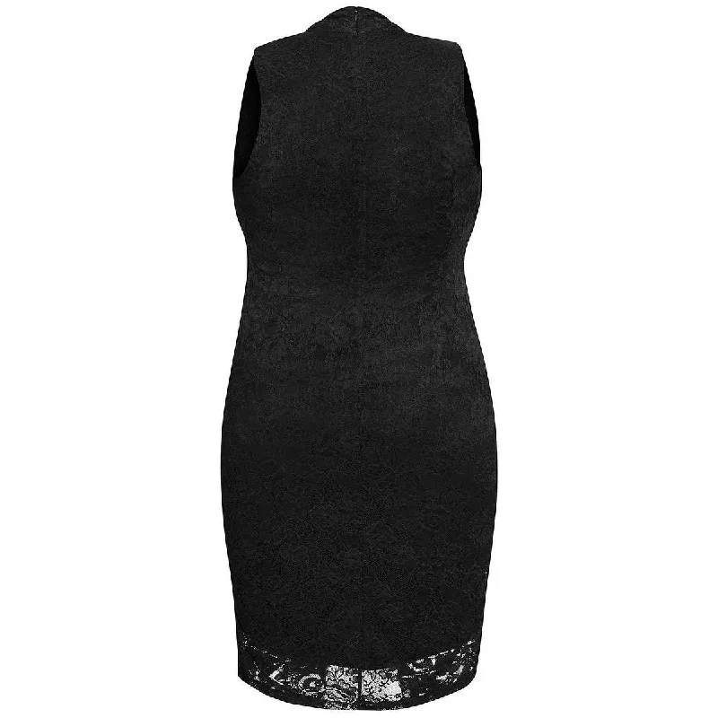 Rachel Roy Women's Harland Stretch Lace Dress Black Size 24W