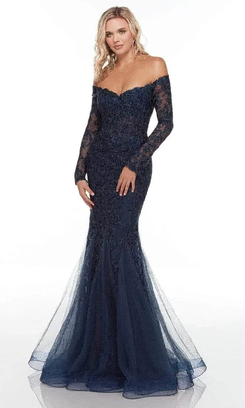 Alyce Paris 61097 - Lace Mermaid Evening Gown