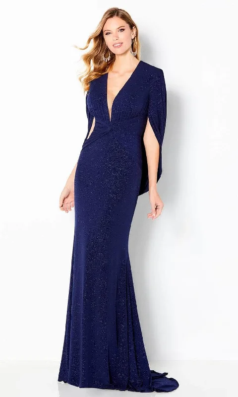 Cameron Blake - Quarter Sleeve Evening Dress 220653